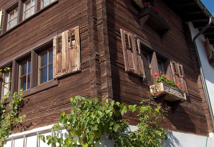 Maison de famille des Grisons du 17ème Siècle, Suisse